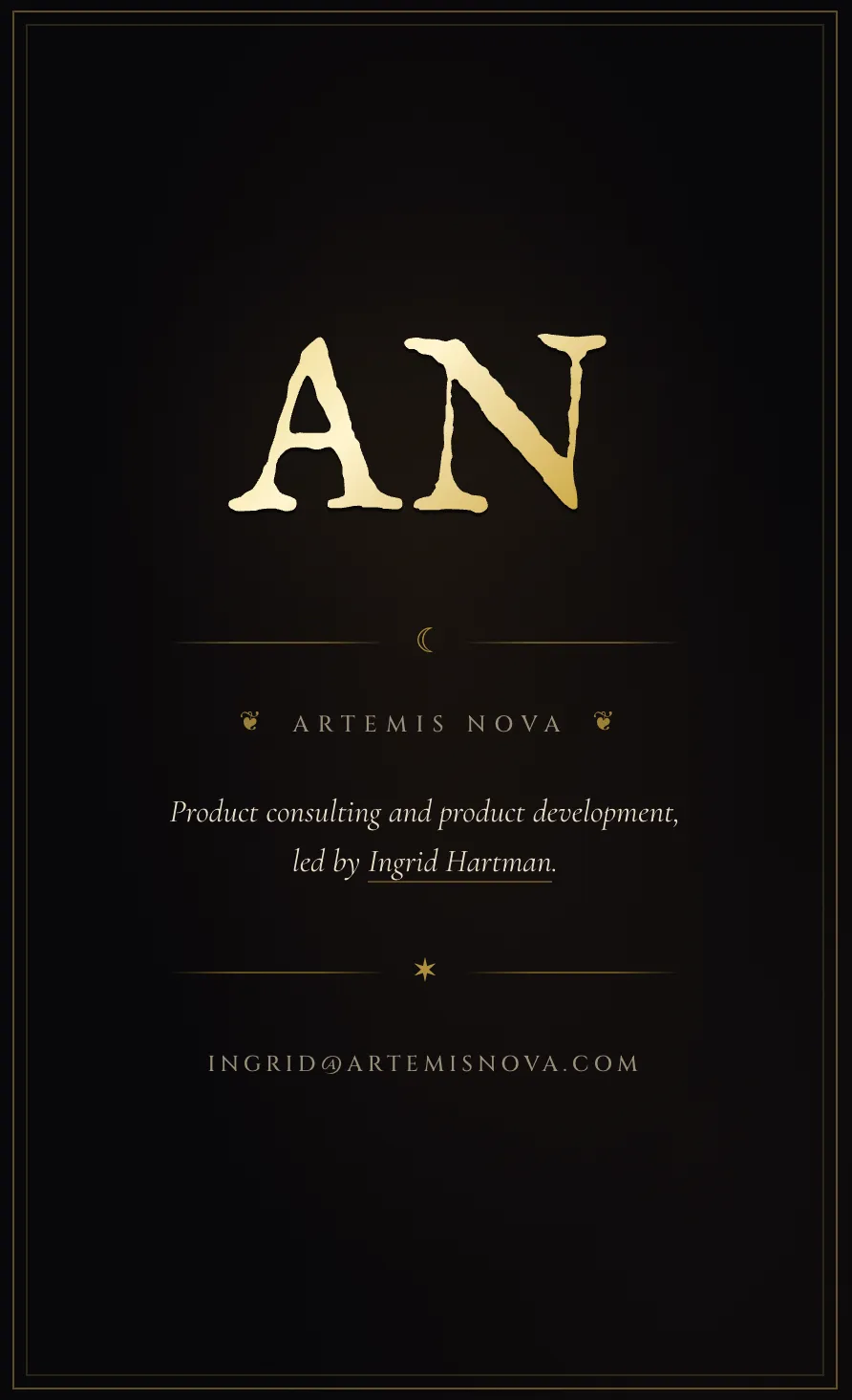 Before — Launched a website for my product consultancy